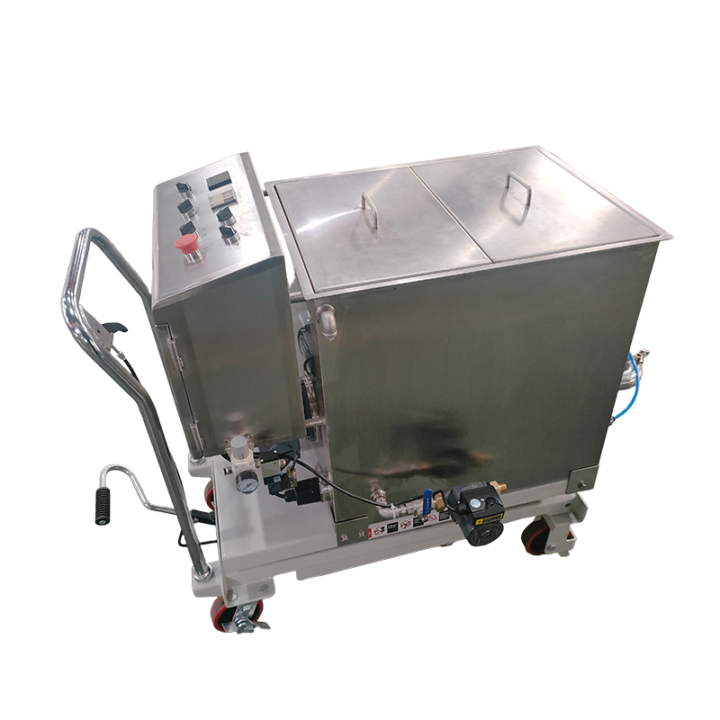Chocolade mobiele spuitmachine