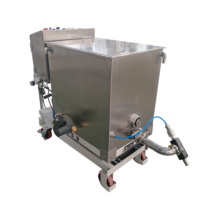 Chocolade mobiele spuitmachine