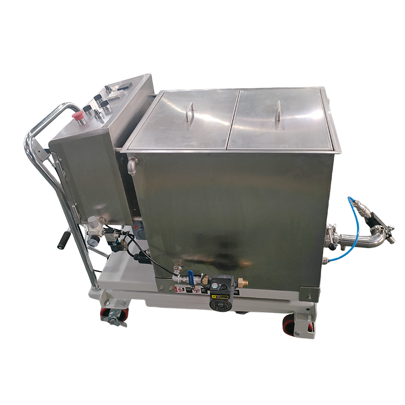 Chocolade mobiele spuitmachine
