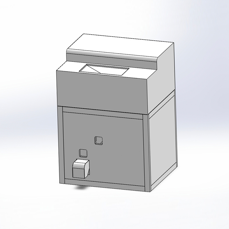 Machine voor het beschieten van cacaobonen